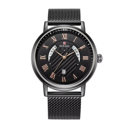 Reward-Montre Homme Quartz Mode Business Luxe Ultra-Fine