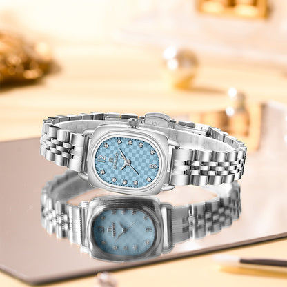 Reward-Montre Femme Bracelet Luxe Quartz & Acier Inoxydable