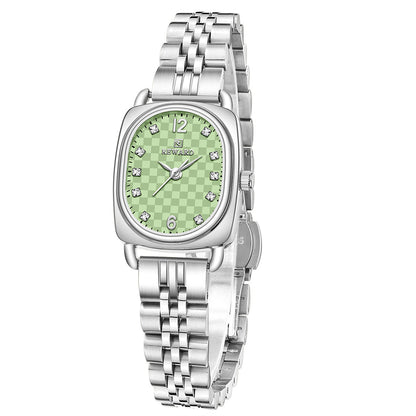 Reward-Montre Femme Bracelet Luxe Quartz & Acier Inoxydable