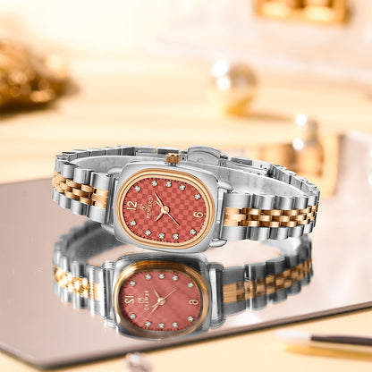 Reward-Montre Femme Bracelet Luxe Quartz & Acier Inoxydable