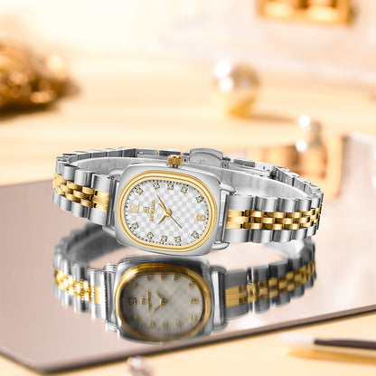 Reward-Montre Femme Bracelet Luxe Quartz & Acier Inoxydable