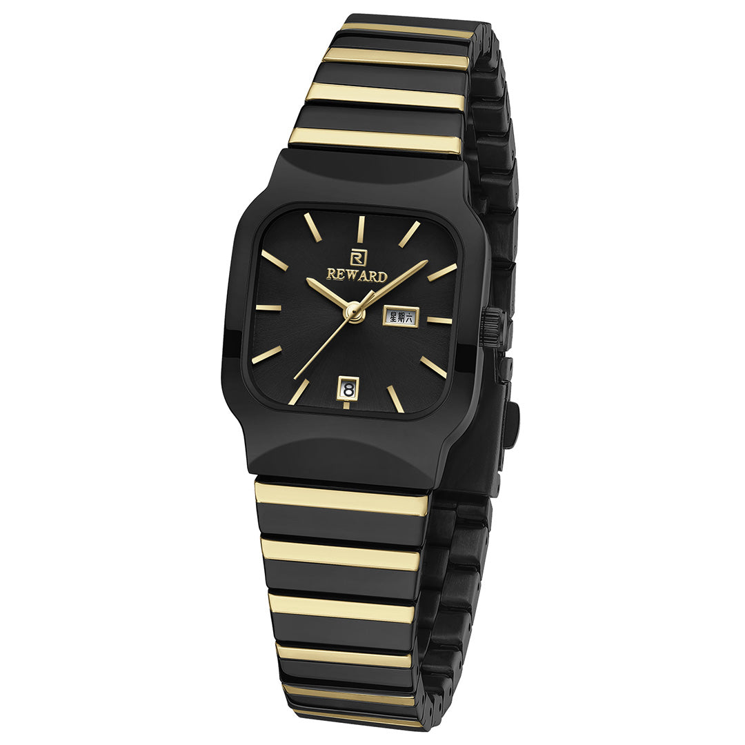 Reward-Montre Femme Chronographe Élégant Mouvement Quartz & Style Raffiné