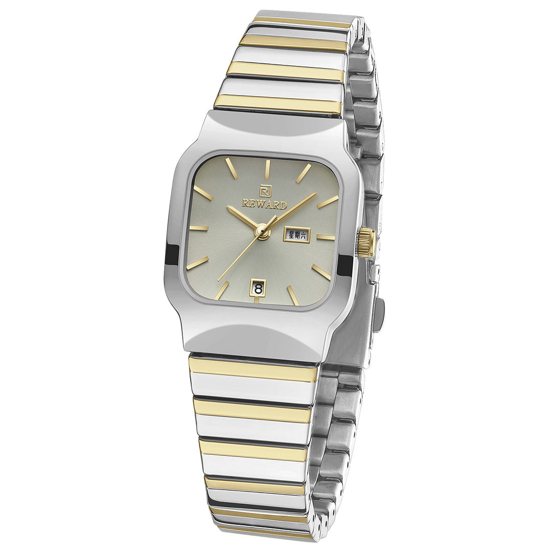 Reward-Montre Femme Chronographe Élégant Mouvement Quartz & Style Raffiné