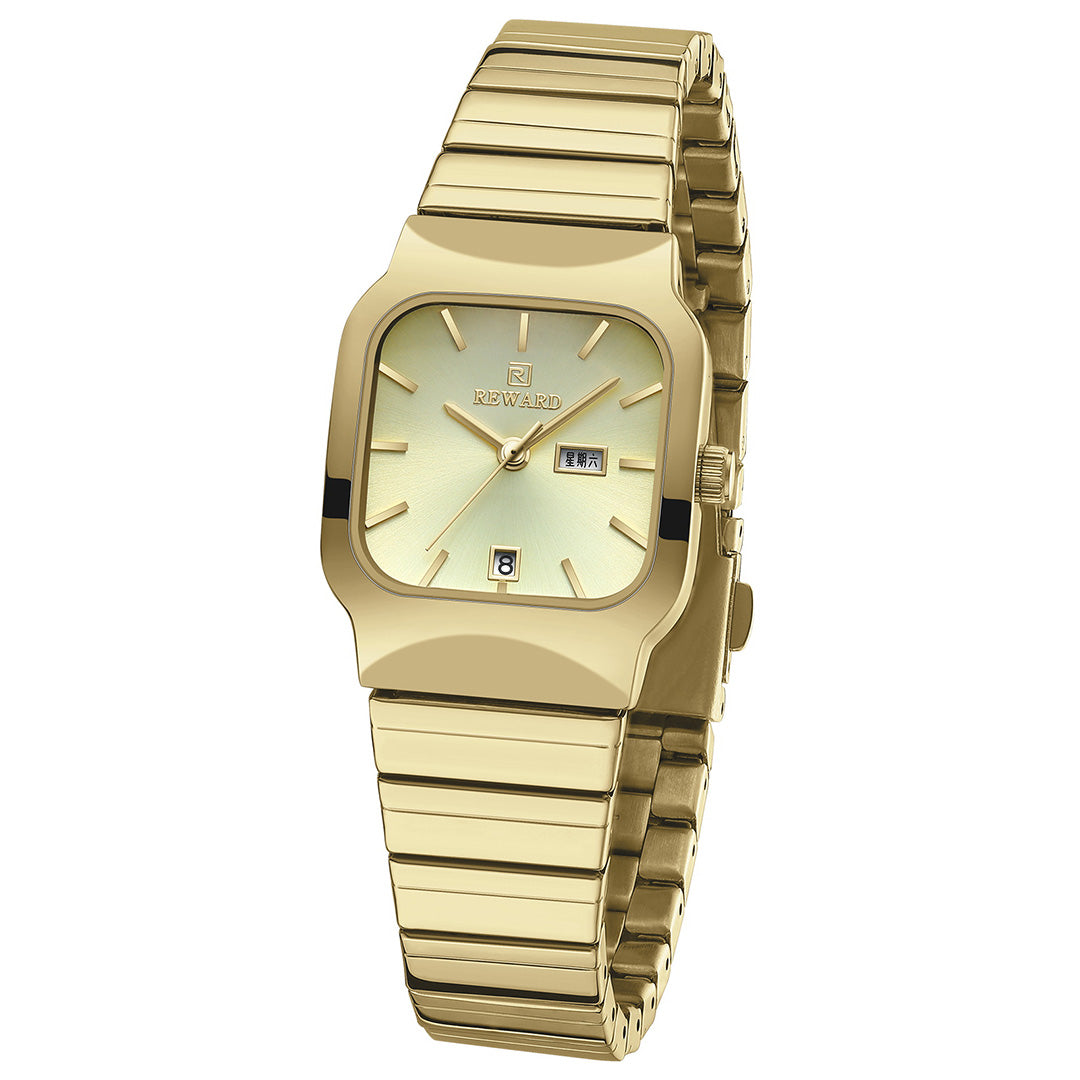 Reward-Montre Femme Chronographe Élégant Mouvement Quartz & Style Raffiné