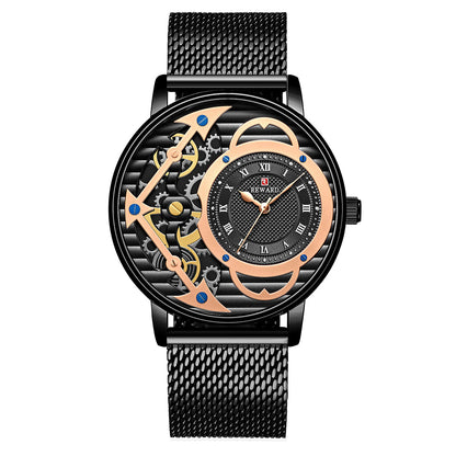 Reward-Montre Homme Luxe Quartz Mode Business Ultra-Fine