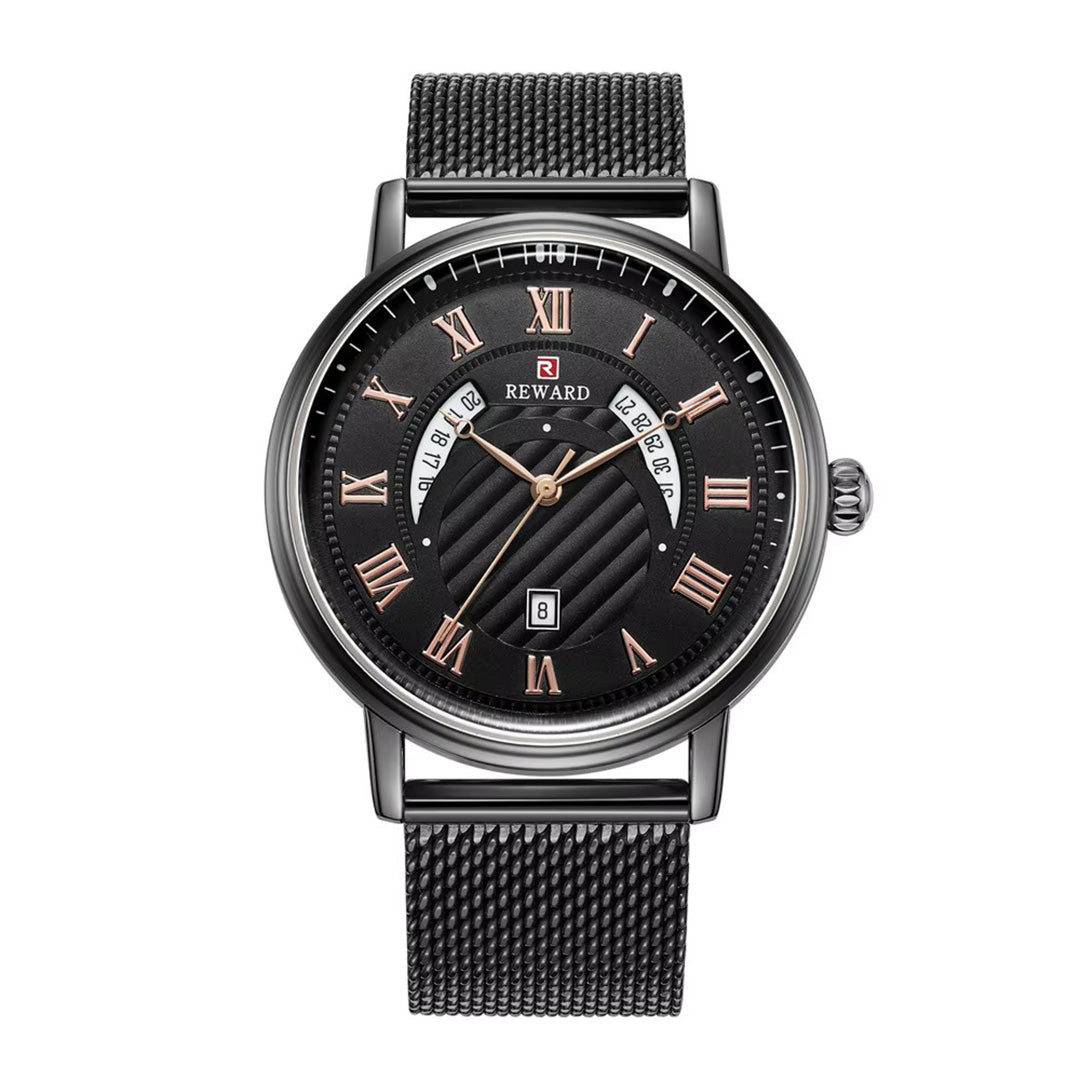 Reward-Montre Homme Quartz Mode Business Luxe Ultra-Fine