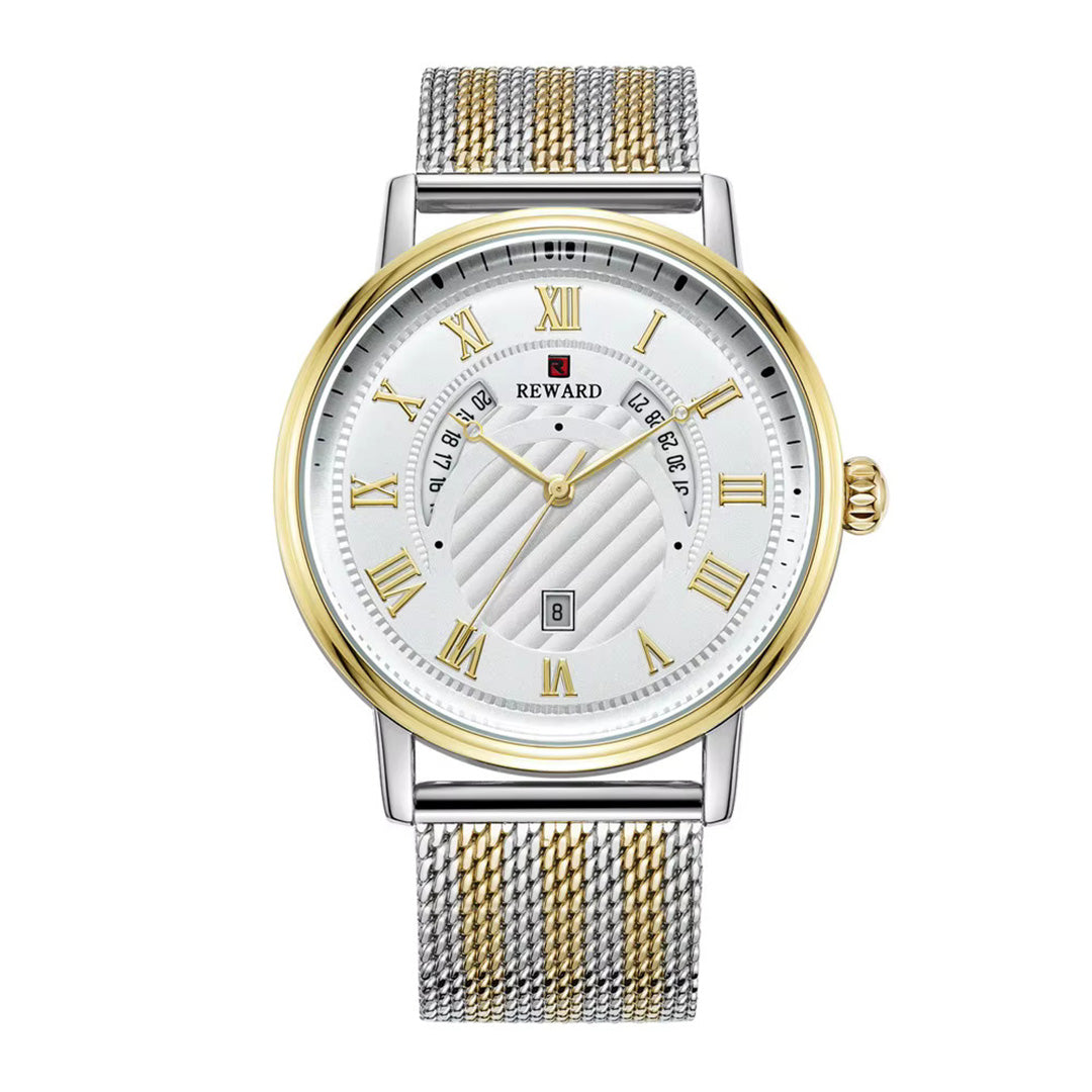 Reward-Montre Homme Quartz Mode Business Luxe Ultra-Fine