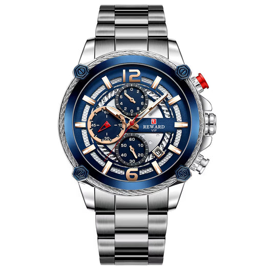 Reward-Montre Homme – Chronographe Sport & Mode Mouvement Multifonction