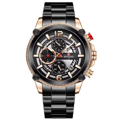 Reward-Montre Homme – Chronographe Sport & Mode Mouvement Multifonction