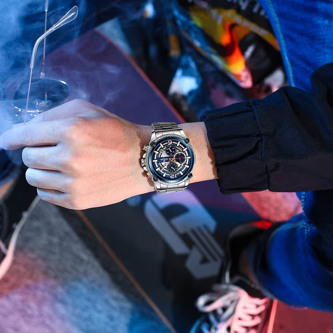 Reward-Montre Homme – Chronographe Sport & Mode Mouvement Multifonction