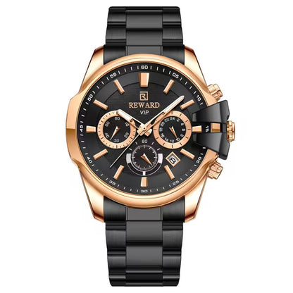 Reward-Montre Homme VIP Chronographe – Luxe Design Unique & Fonctions Pratiques