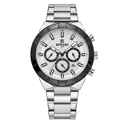 Reward-Montre VIP de Luxe-Chronographe Quartz Mode & Affichage Lumineux