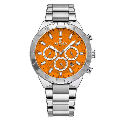 Reward-Montre VIP de Luxe-Chronographe Quartz Mode & Affichage Lumineux