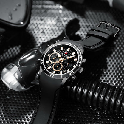 Reward-Montre Homme – Quartz Sport & Mode Bracelet Silicone Confortable