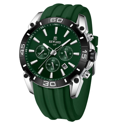 Reward-Montre Sport et Gaming à Quartz pour Homme. Style Audacieux. Bracelet en Silicone