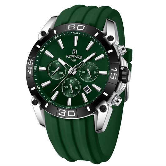 Reward-Montre Sport et Gaming à Quartz pour Homme. Style Audacieux. Bracelet en Silicone