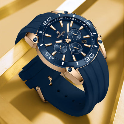 Reward-Montre Sport et Gaming à Quartz pour Homme. Style Audacieux. Bracelet en Silicone