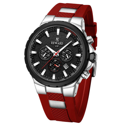 Reward-Montre Homme Quartz Précis – Élégante Sportive et Étanche