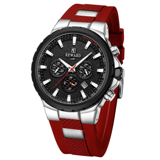 Reward-Montre Homme Quartz Précis – Élégante Sportive et Étanche