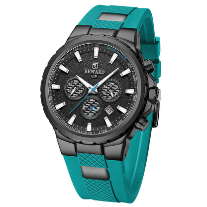 Reward-Montre Homme Quartz Précis – Élégante Sportive et Étanche