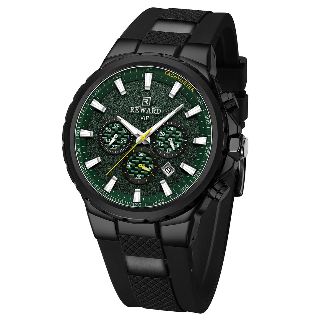 Reward-Montre Homme Quartz Précis – Élégante Sportive et Étanche