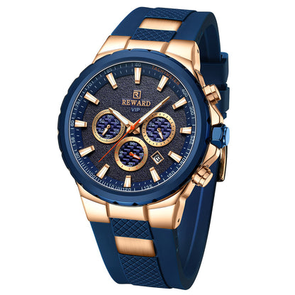 Reward-Montre Homme Quartz Précis – Élégante Sportive et Étanche