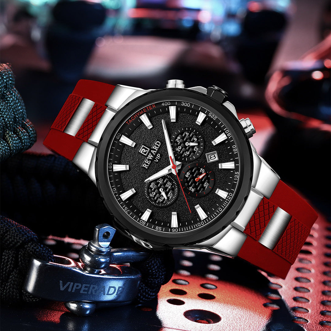 Reward-Montre Homme Quartz Précis – Élégante Sportive et Étanche