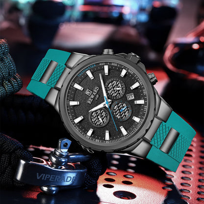 Reward-Montre Homme Quartz Précis – Élégante Sportive et Étanche