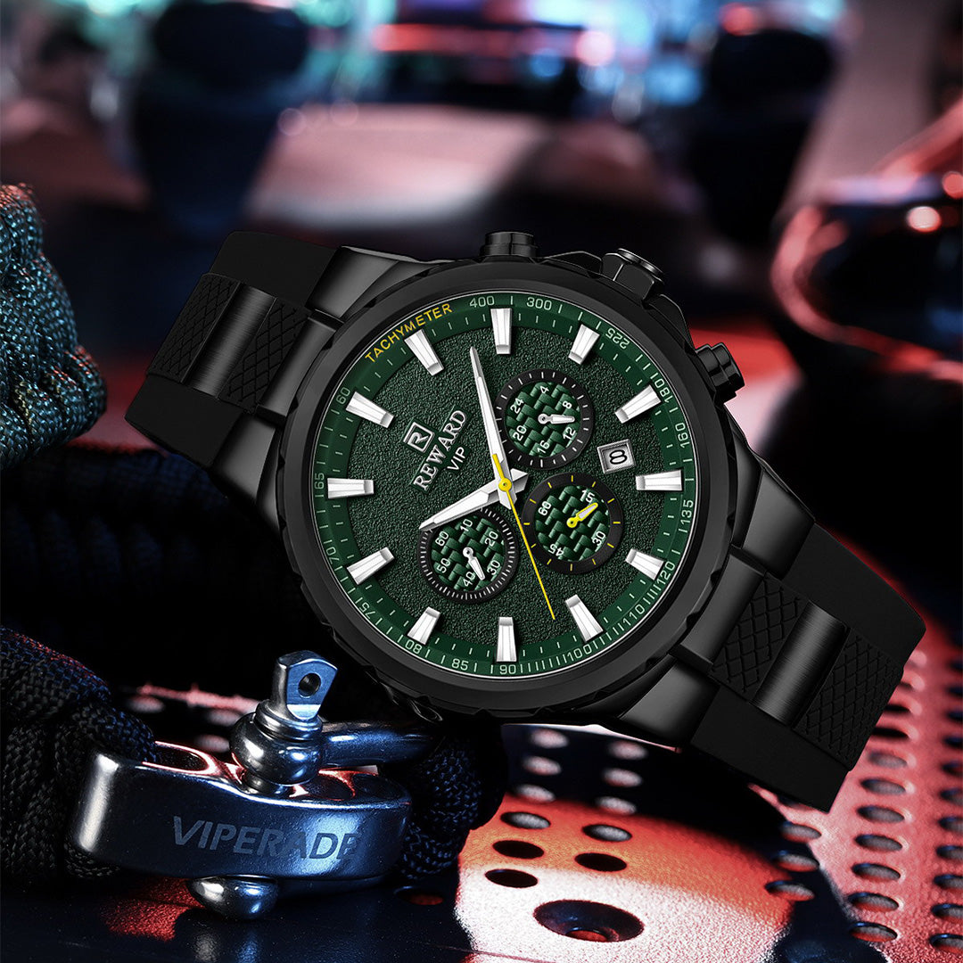 Reward-Montre Homme Quartz Précis – Élégante Sportive et Étanche