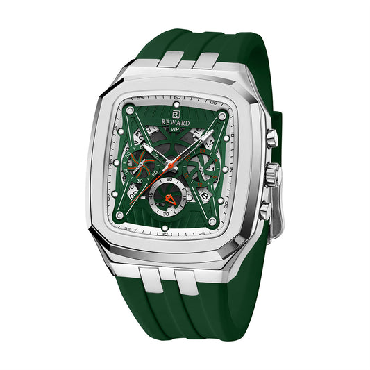 Reward-Montre à Quartz Sport et Mode Homme-Style Audacieux avec Bracelet en Silicone