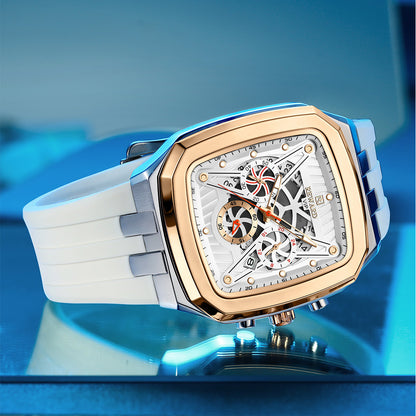 Reward-Montre à Quartz Sport et Mode Homme-Style Audacieux avec Bracelet en Silicone